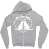 valentine's day love cats Zipper Hoodie