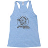 yoda funny slogan retro movie Racerback Tank