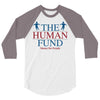 The Human Fund Money For People 3/4 Sleeve Shirt