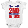 2nd amendment in use Baby Onesie