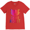 CHECK MEOWT CAT V-Neck Tee