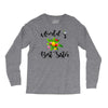 world's best sister with flowers Long Sleeve Shirts