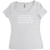 quote mining Women's Triblend Scoop T-shirt