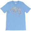 elephant filled pattern cool T-Shirt