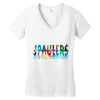 jake paulers cool colors Women's V-Neck T-Shirt