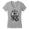 skull pilot Women's V-Neck T-Shirt