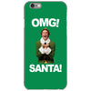 omg santa will ferrell iPhone 6/6s Case