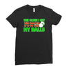 funny golf the older i get, ideal gift, birthday present Ladies Fitted T-Shirt
