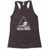 battle ground chicken dinner Racerback Tank