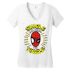 friendly neighborhood single man Women's V-Neck T-Shirt