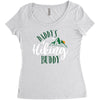 Daddy's Hiking Buddy Women's Triblend Scoop T-shirt