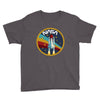 Nasa  Blue White Yellow Color Youth Tee