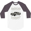 america's  highway 3/4 Sleeve Shirt