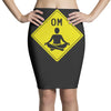 om sign Pencil Skirts