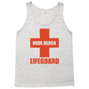 nude beach   lifeguard Tank Top