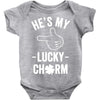he's my lucky charm Baby Onesie