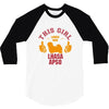 This Girl Loves Her Lhasa Apso 3/4 Sleeve Shirt