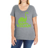 vegan dinosaur best trending Ladies Curvy T-Shirt