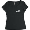 Human Women's Triblend Scoop T-shirt