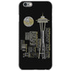 seattle skyline iPhone 6/6s Case