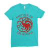 mother of dragons Ladies Fitted T-Shirt