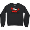 old and crabby Crewneck Sweatshirt