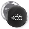 the 100 Pin-back button