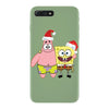 spongebob squarepants and patrick christmas iPhone 7 Plus Case