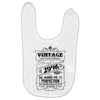 Vintage Aged To Perfection 1946 Baby Bibs