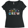 3rd grade crew Women's Triblend Scoop T-shirt