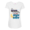 mom moon&amp;back Maternity Scoop Neck T-shirt