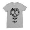 loco coco skul Ladies Fitted T-Shirt
