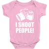 i shoot people Baby Onesie