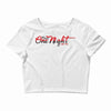 one night with me Crop Top