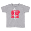 walker high marching band one sound one band one love Toddler T-shirt