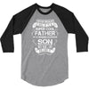 Super Cool Father Of A Freaking Awesome Son 3/4 Sleeve Shirt