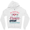 An April Girl Like AFlowers Zipper Hoodie