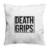 Death Grips Throw Pillow