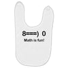 math is fun Baby Bibs