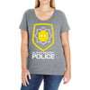 super secret police Ladies Curvy T-Shirt