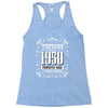 vintage made in 1950 perfectly aged a living legend Racerback Tank