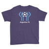 argentina 78 world cup 1978 retro football Youth Tee