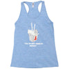they're only noodles Racerback Tank