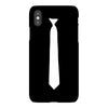skinny white tie iPhoneX