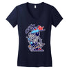 fithel six Women's V-Neck T-Shirt