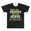 to protect and serve the rich All Over Men's T-shirt
