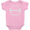 gym dumbbell Baby Onesie