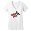 ram jam Women's V-Neck T-Shirt
