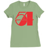 tudio 54 retro disco paradise garage chicago house Ladies Fitted T-Shirt