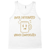 over caffeinated (2) Tank Top